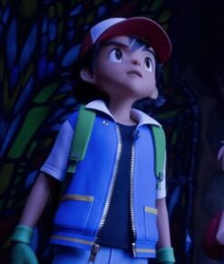 Pokemon Ash Ketchum Leather Jacket
