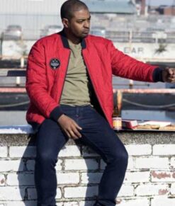 Aaron Bishop Red Bulletproof Jacket