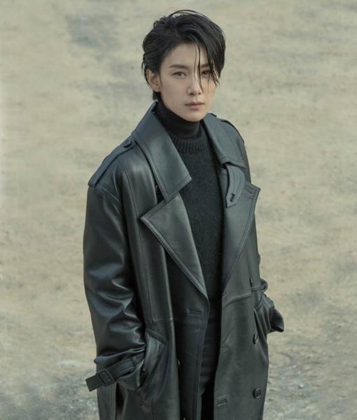 Cha Young Jin Black Nobody Knows Coat
