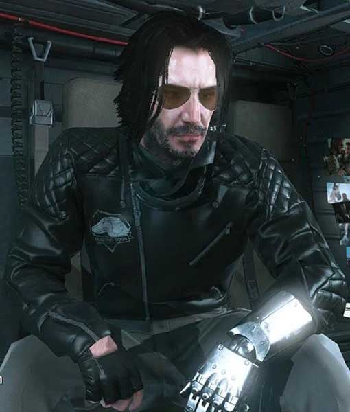 Johnny Silverhand Black Cyberpunk 2077 Jacket