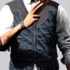 Joseph Seed Blue Far Cry 5 Vest-Front