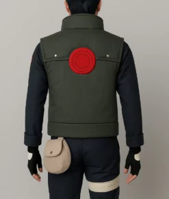 Kakashi Hatake Naruto Green Vest-Back