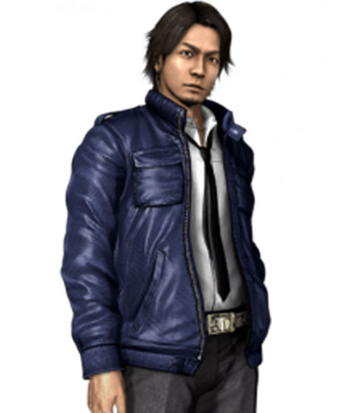 Masayoshi Tanimura Blue Yakuza 4 Jacket