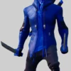 Ninja Blue Fortnite Jacket-Front View