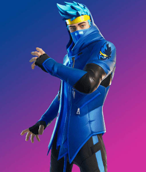 Ninja Blue Fortnite Jacket