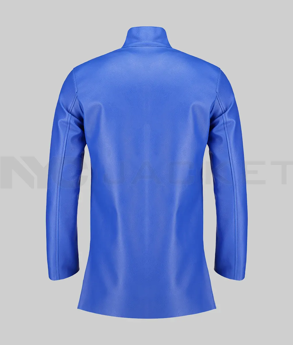 Super Sab Blue Dragon Ball Jacket-Back