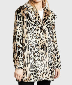 Beth Dutton Cheetah Print Fur Coat