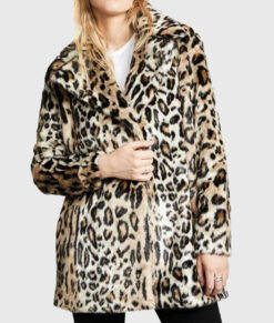 Beth Dutton Cheetah Print Fur Coat
