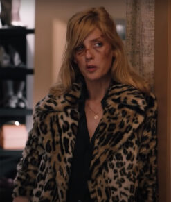 Beth Dutton Yellowstone Cheetah Print Coat Kelly Reilly Coat