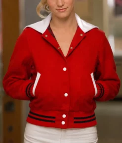 Glee Brittany Pierce Varsity Jacket-Front