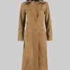 Yellowstone Kelly Reilly Beth Dutton Brown Coat-2