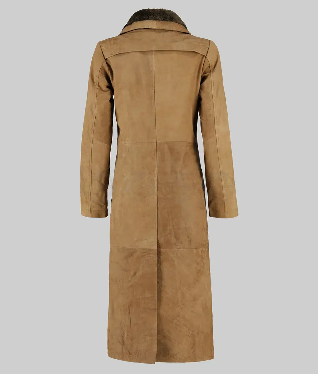 Yellowstone Kelly Reilly Beth Dutton Brown Coat-4