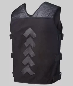 WWE Roman Reigns Red Leather Vest-2
