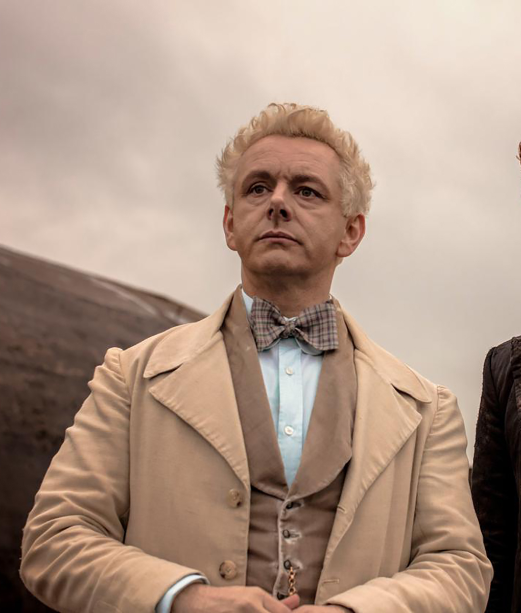 Good Omens Michael Sheen Trench Coat