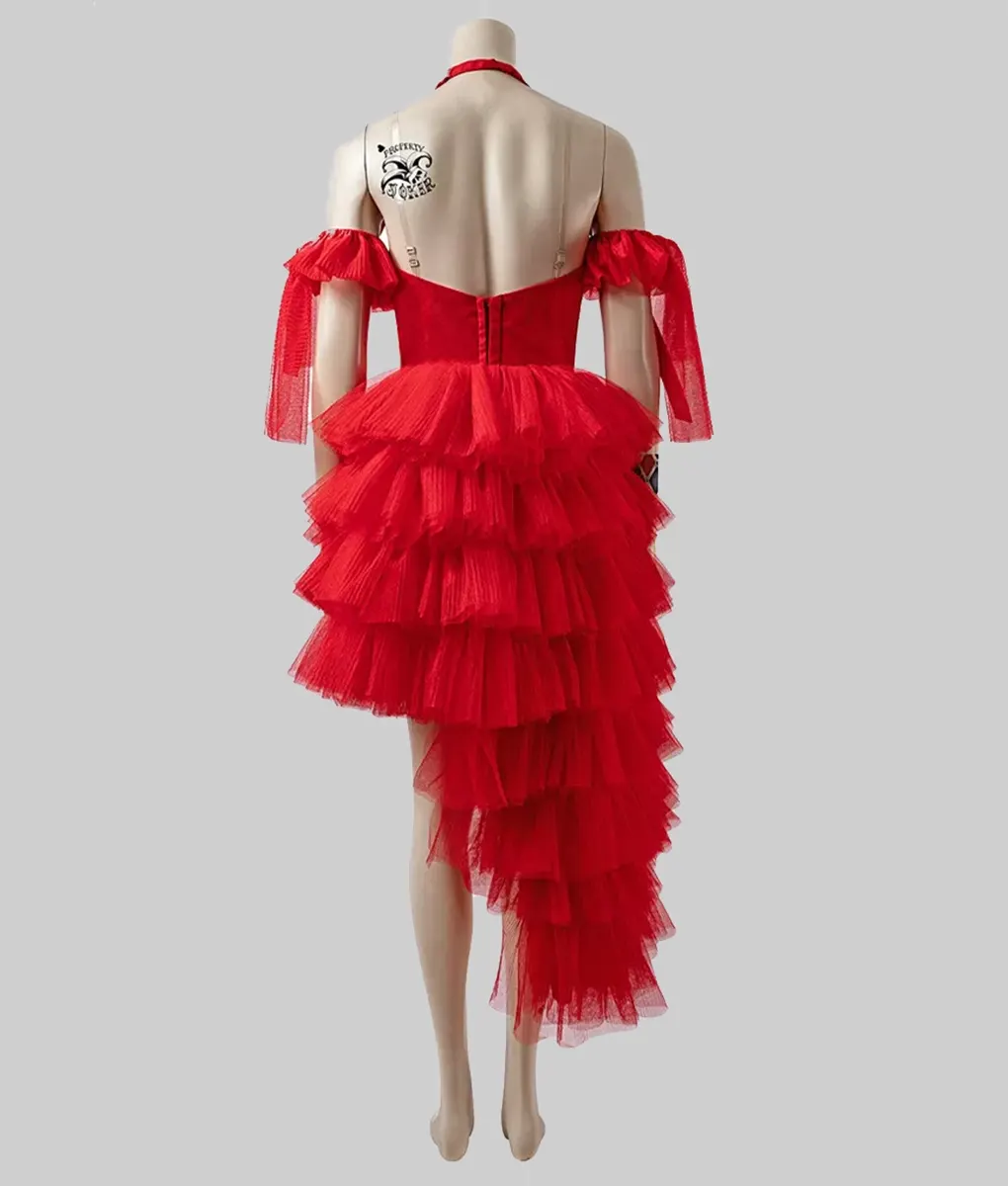 Margot Robbie Harley Quinn Red Dress | Free Shipping Margot Robbie Harley Quinn Red Dress | Free Shipping