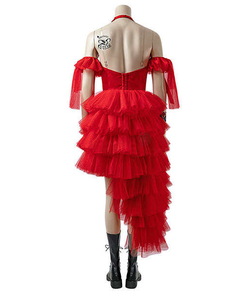 The Suicide Squad Harley Quinn Red Dress