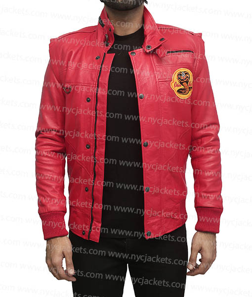 Johnny Lawrence Cobra Kai Leather Jacket