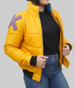Killjoy Valorant Cropped Jacket-Side View