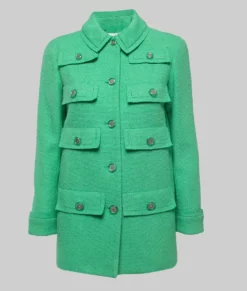 Lily Collins Emily In Paris Wool Coat-1