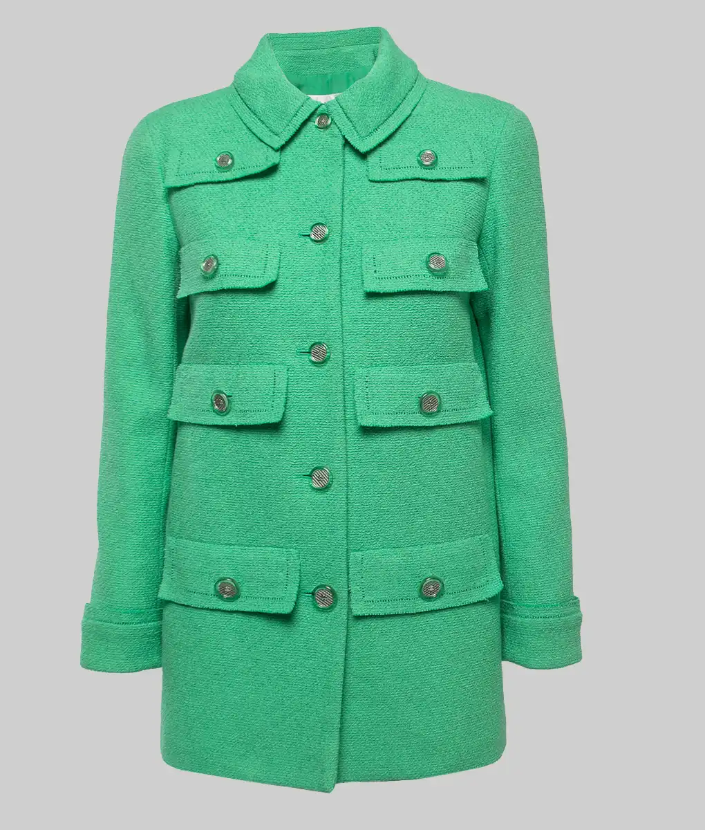 Lily Collins Emily In Paris Wool Coat-1