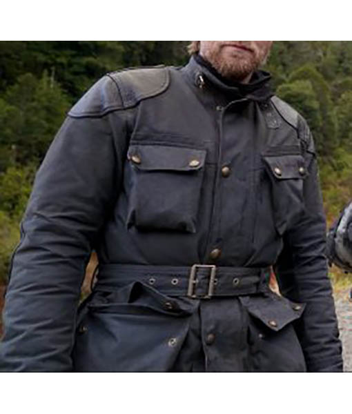 Long Way Up Ewan McGregor Trailmaster Leather Jacket NYC Jackets