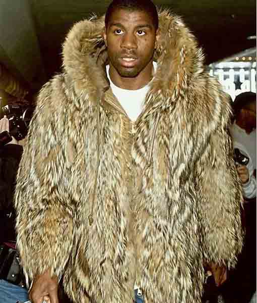 Magic Johnson Fur Coat