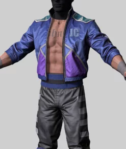 Mortal Kombat 11 Johnny Cage Jacket-Front View