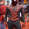 Spiderman Last Stand Jacket - Last Stand Spiderman Leather Jacket | Men's Leather Jacket - Front View