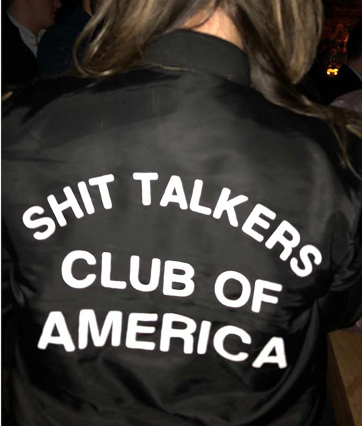 Shit Talkers Club Of America Jacket