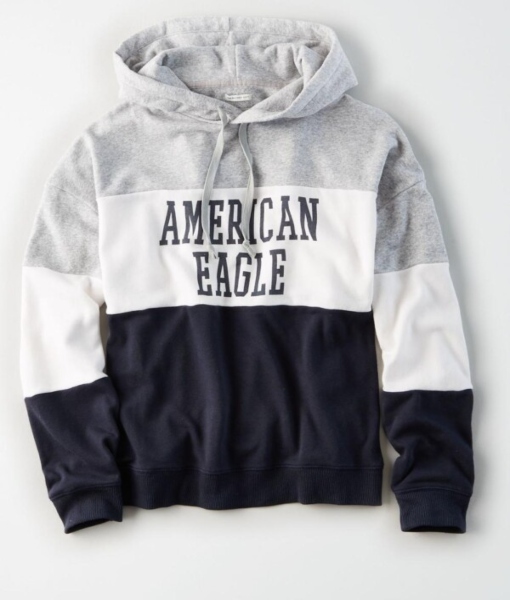 Super Soft Fleece American Eagle Pullover Hoodie