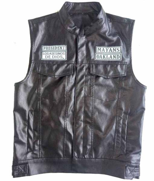 Ezekiel Reyes Mayans MC Leather Vest