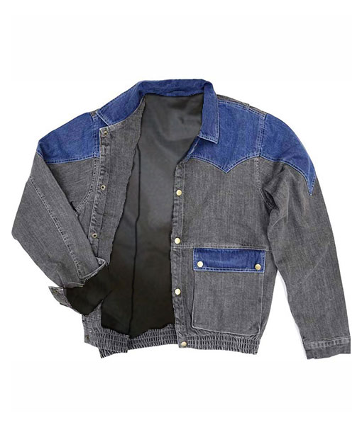 Marty Mcfly Back to The Future Denim Jacket