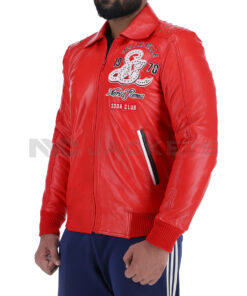 Pelle Red Leather Jacket
