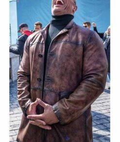 Dwayne Johnson Red Notice Coat