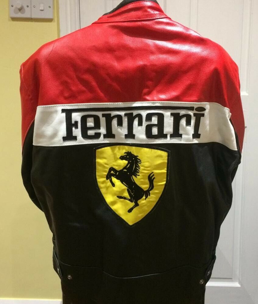 Ferrari leather jacket