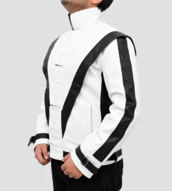 MJ Thriller White Jacket-Side