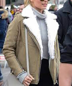 Margot Robbie Leather Jacket