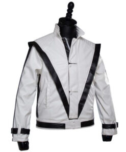 Michael Jackson White Thriller Jacket