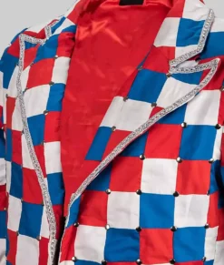 Elton John Rocketman Checked Blazer-4