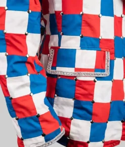 Elton John Rocketman Checked Blazer-3