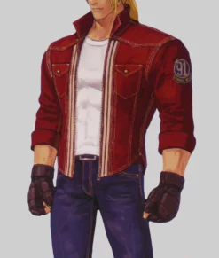 Terry Bogard The King of Fighters XIV Red Jacket-Side View
