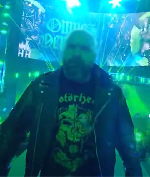 WWE Triple H Black Motorcycle Jacket