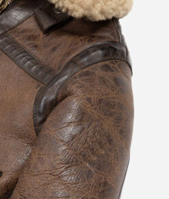 Arnold Schwarzenegger Mens Aviator B-6 Jacket