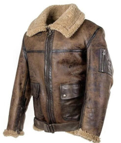 Arnold Schwarzenegger Mens Aviator B-6 Jacket