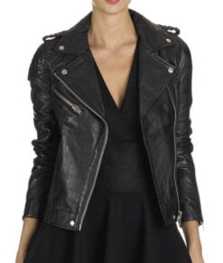 Laurel Lance Arrow Leather Jacket