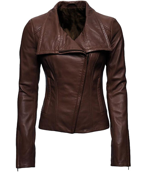Lyla Michaels Arrow Leather Jacket