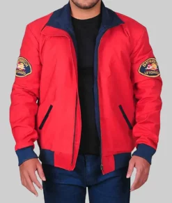 David Hasselhoff Baywatch Jacket-Front View