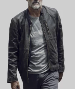 Negan The Walking Dead S09 Jacket-Front View
