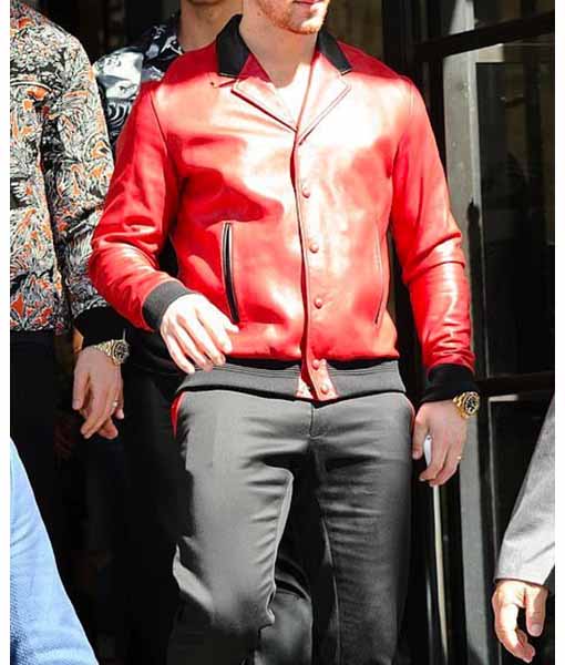 Nick Jonas London Visit Jacket