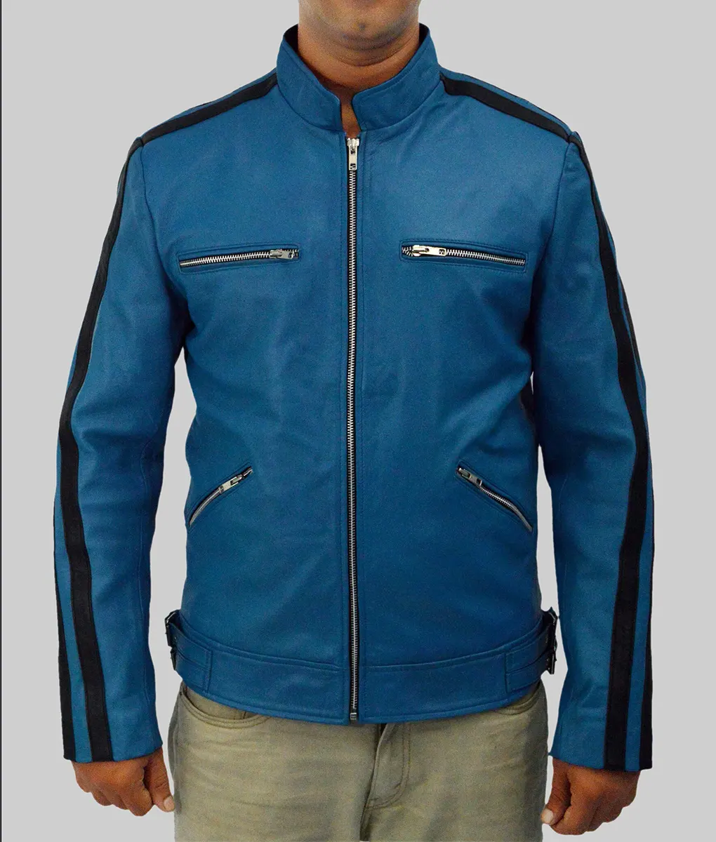 Samuel Barnett Dirk Gently’s Holistic Jacket-Front View